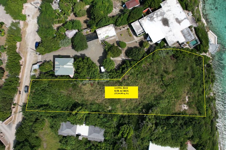 FOR SALE: OCEAN FRONT LAND IN LONG BAY