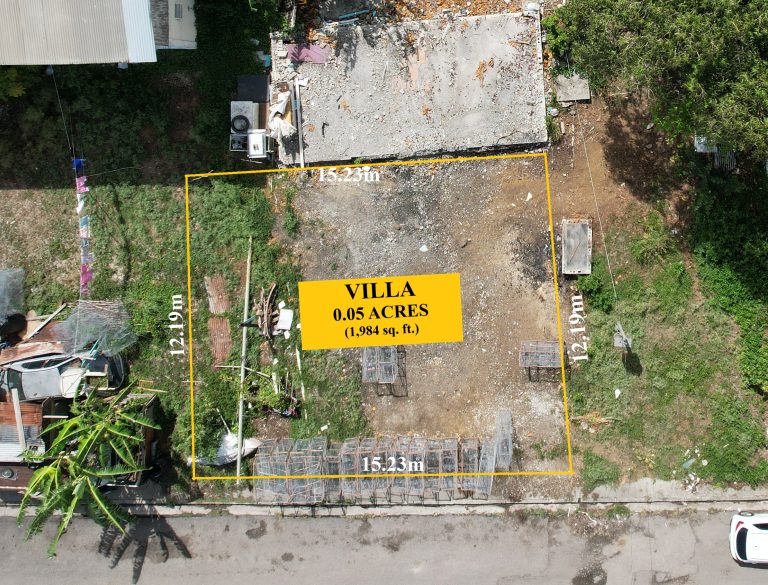 FOR SALE VIA PUBLIC AUCTION: 0.05 ACRES OF VACANT LAND IN VILLA